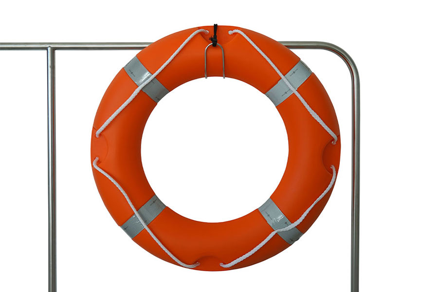 
Stainless Steel support for Buoy with rail fitting