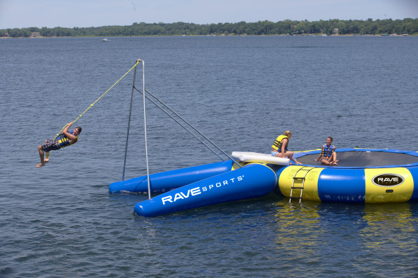 Rope swing attachment