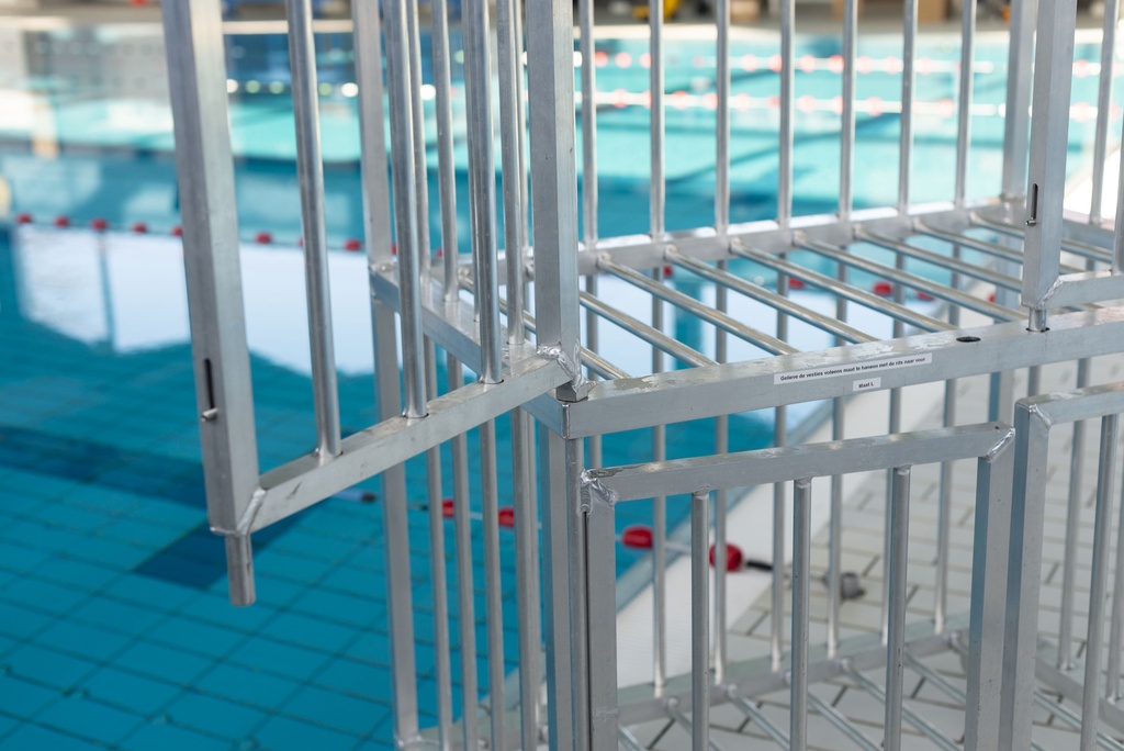 Aluminium kar met wielen