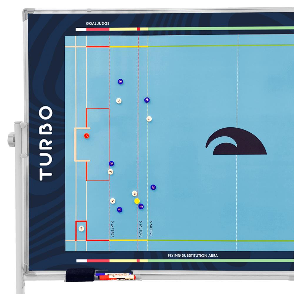 WATERPOLO TACTICAL BOARD WITH WHEELS