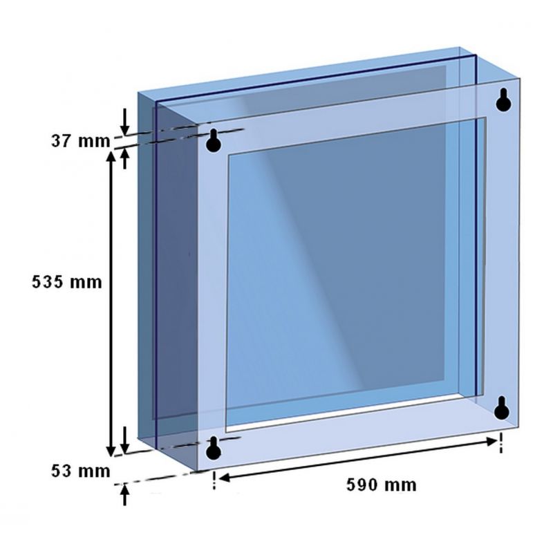 Trainingsklok voor zwembad - 4 wijzers
