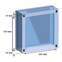 Trainingsklok voor zwembad - 4 wijzers