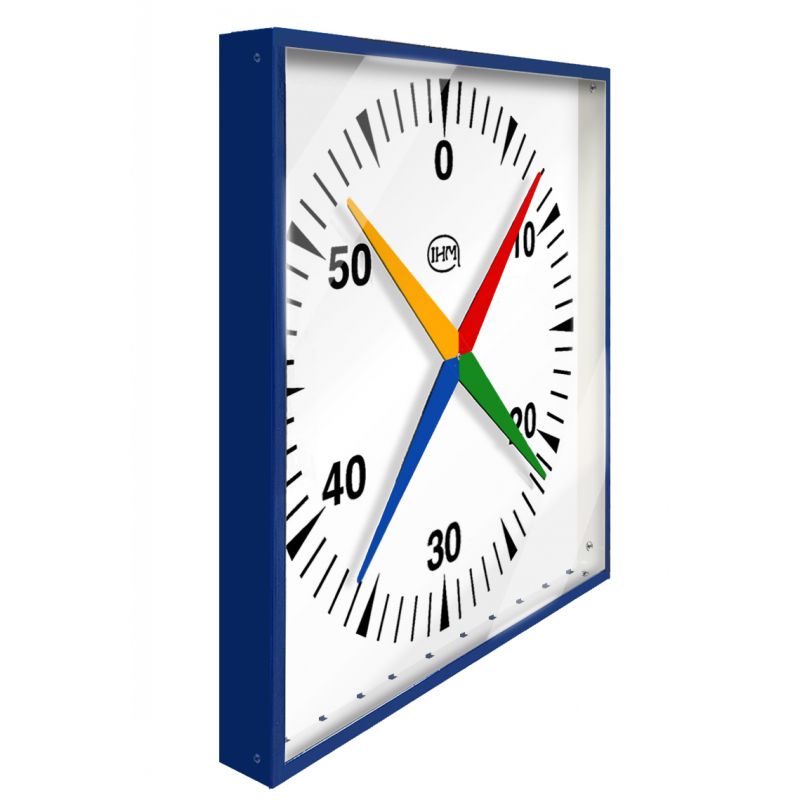 Trainingsklok voor zwembad - 4 wijzers - 100x100cm