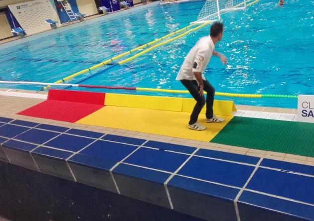 Floorline waterpolo matting 60cm x 15m