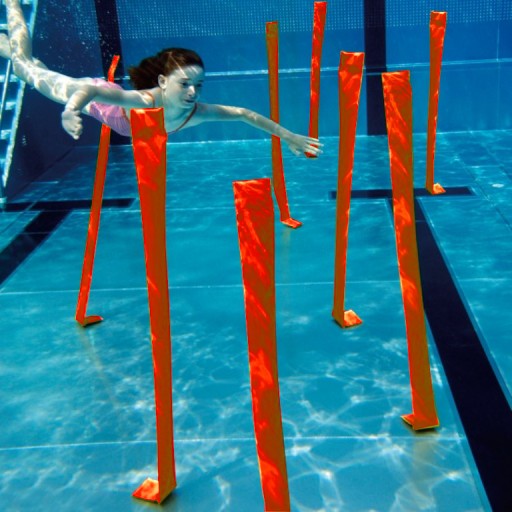Under Water Slalom