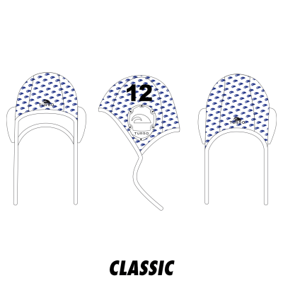 Custom waterpolo cap 'classic' - Full set