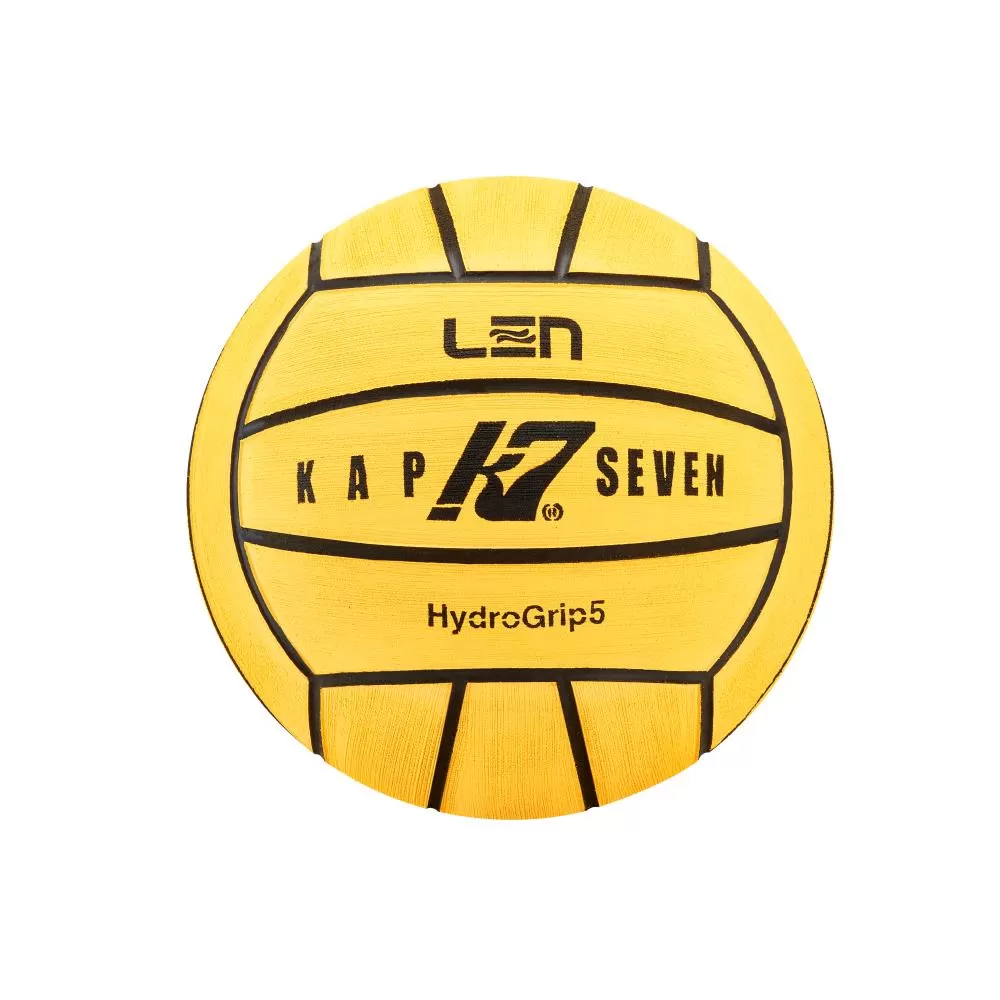 Waterpolo ball K7 LEN men size 5 yellow