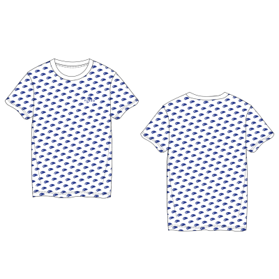 Custom sports t-shirt unisex fully printed