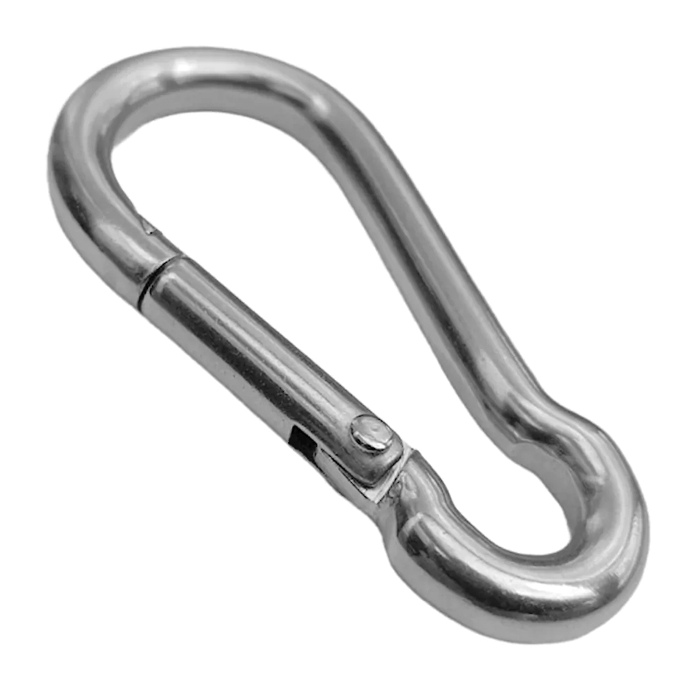 Karabijnhaak, 60x6 RVS