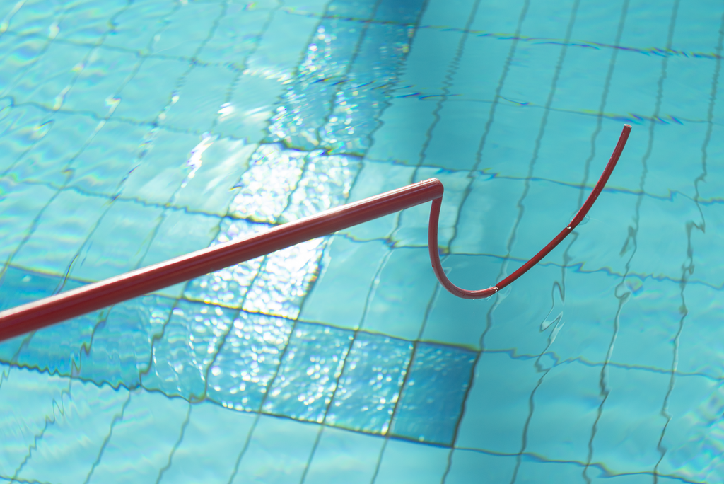 Pakhaak aluminium - rood gelakt 3m