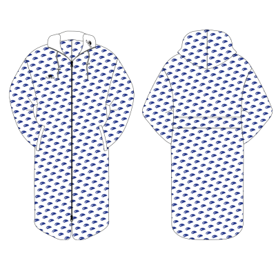 Parka New Alaska Fully Printed