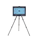 MAGNETIC WATERPOLO TACTICAL BOARD WITH FOLDING TRIPOD