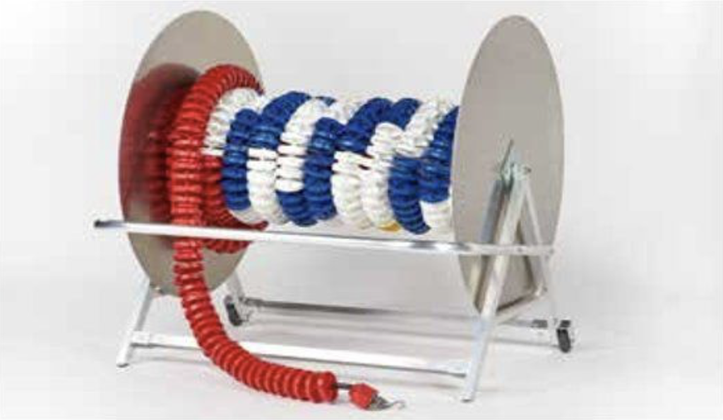 Haspel voor zwemlijnen type 2